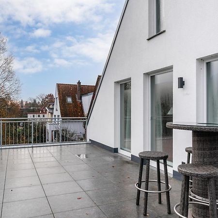 Penthouse Am Marschweg Apartment Olsztyn Bagian luar foto