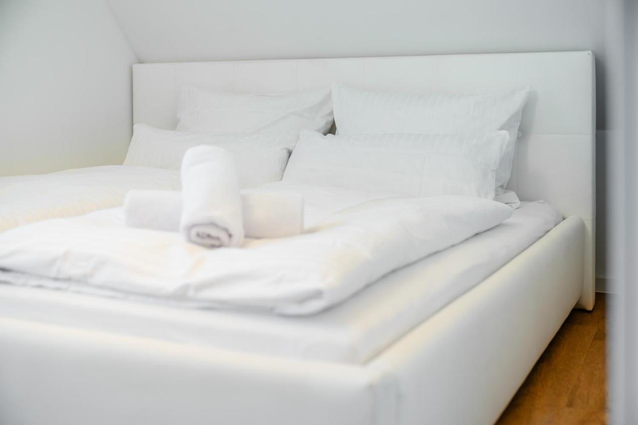 Penthouse Am Marschweg Apartment Olsztyn Bagian luar foto