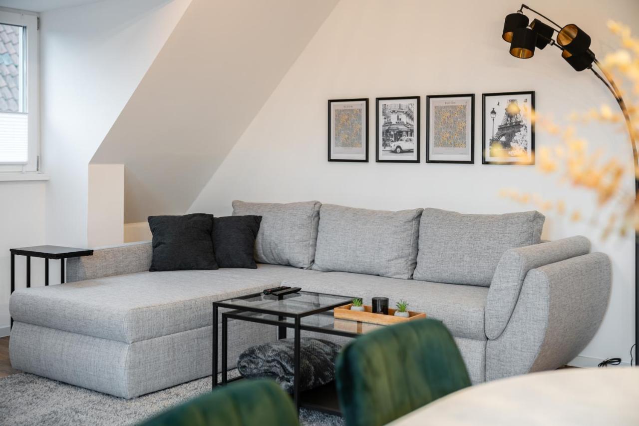 Penthouse Am Marschweg Apartment Olsztyn Bagian luar foto