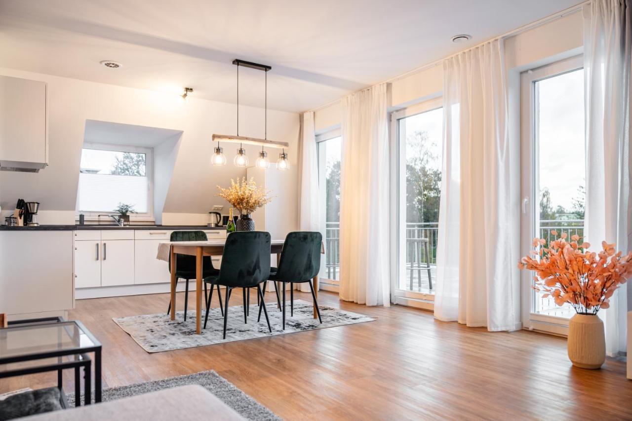 Penthouse Am Marschweg Apartment Olsztyn Bagian luar foto